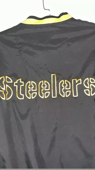 Mens Pittsburgh steeler pullover jacket - Picture 4 of 7